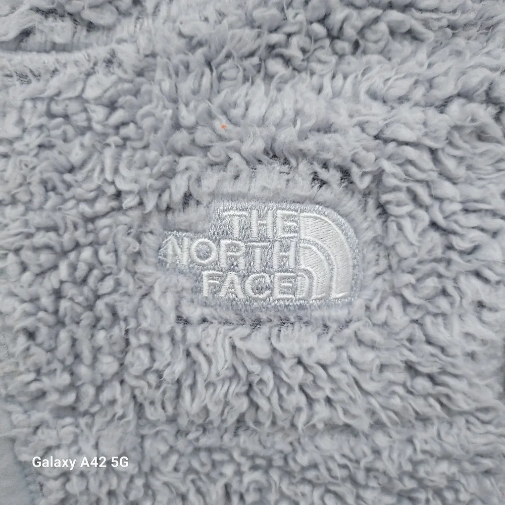 The North Face Baby Campshire One-Piece Sherpa Fleece Bunting Grey 18-24M Hooded